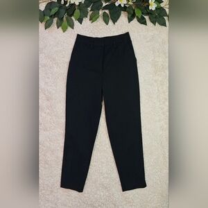 Sisley Women's Classic Knit Tailored Black Slacks